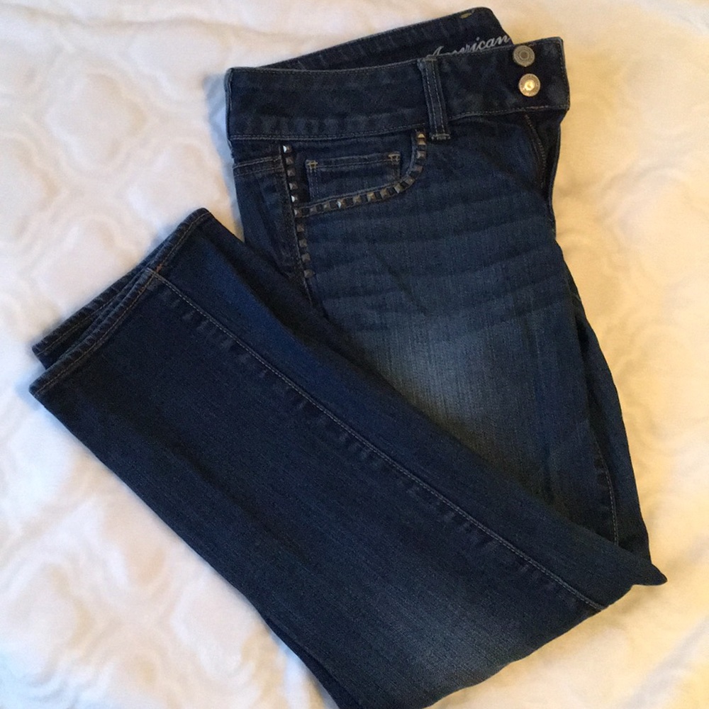 AEO cropped jeans